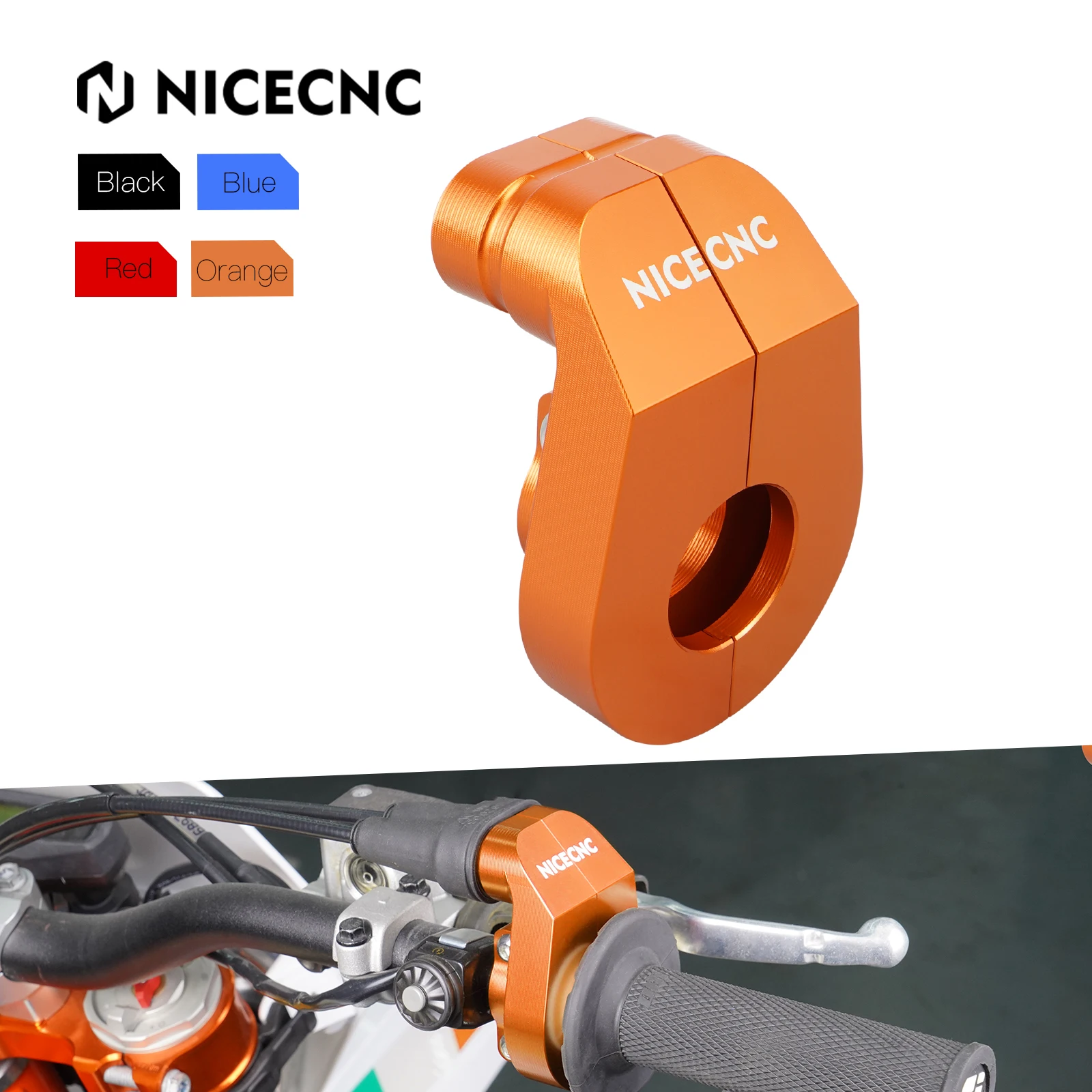 NICECNC For KTM EXC 300 XC-W 300 2023 Aluminum Throttle Housing EXC TPi 300 18-22 EXC-F 350 XCF-W 500 17-23 SX-F 450 XC-F 16-22
