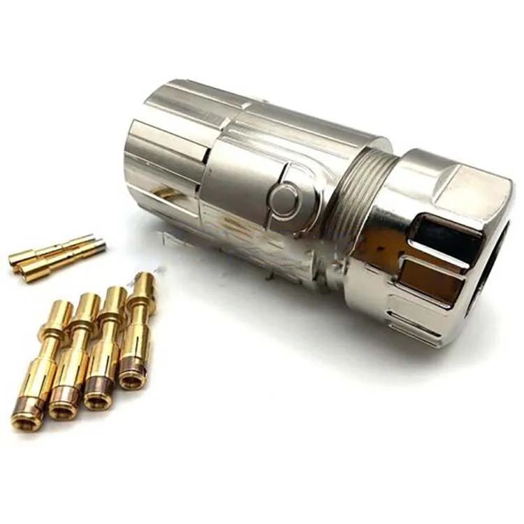 Domestic connector M40-6 compatible with S120 plug servo motor power connector 0LU10 servo dedicated
