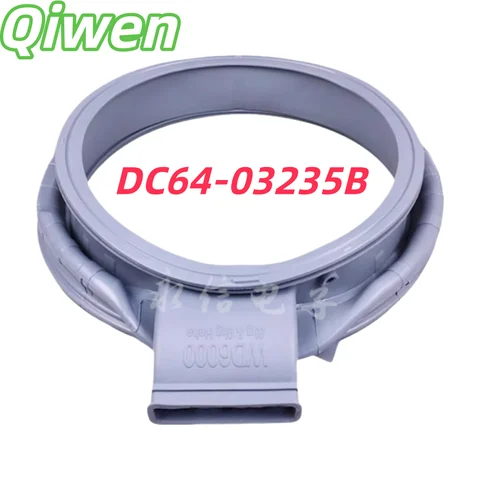 New for Samsung Drum Washing Machine Rubber Door Seal DC64-04078A Sealing Ring DC64-03235B Compatible with DC64-03235A