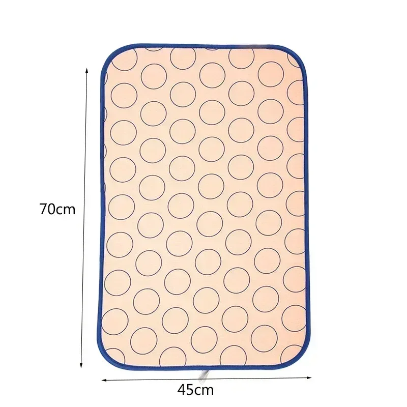 Foldable Home Ironing Mat Ironing Board Thermal Insulation Anti Scalding Waterproof Steam Cloth Mat Storage Furniture Supplies