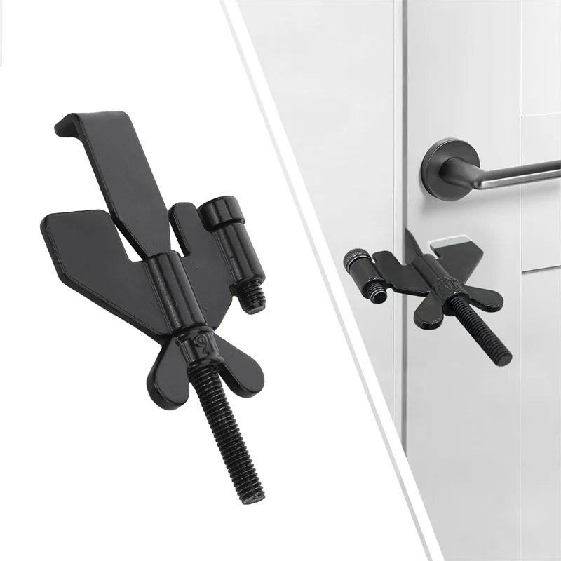 

Противоугонный дверной стопор, портативный дверной замок для отеля, дорожный конфиденциальность, дополнительный дверной стопор, домашний внутренний защитный замок, защелка, устройство