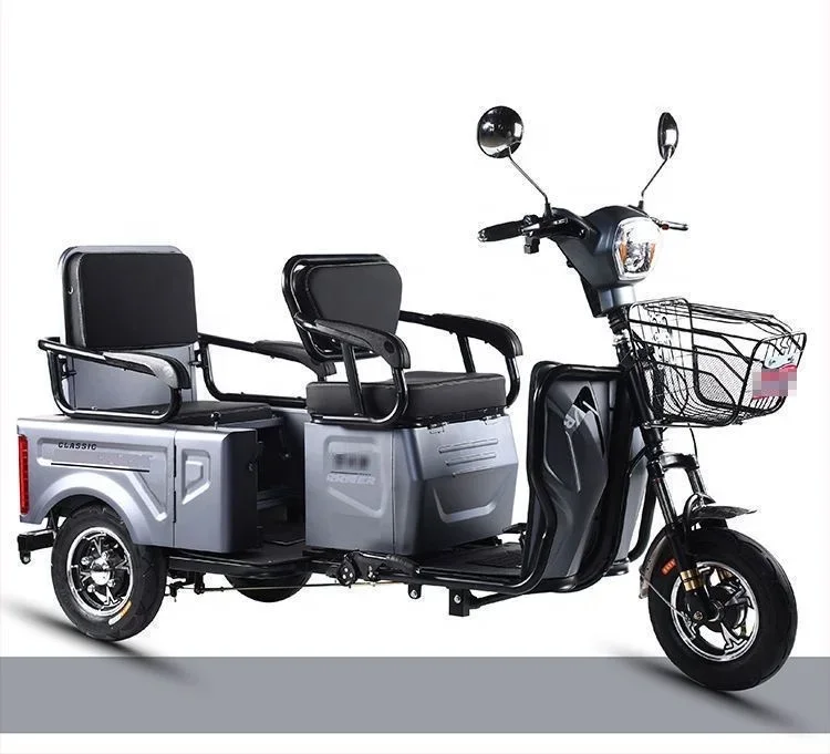 Hot Selling Electric Trike Motorcycle Powerful Adult Electric Tricycle Moped Tricycle Electric  Trike China Cheap 48v 60v