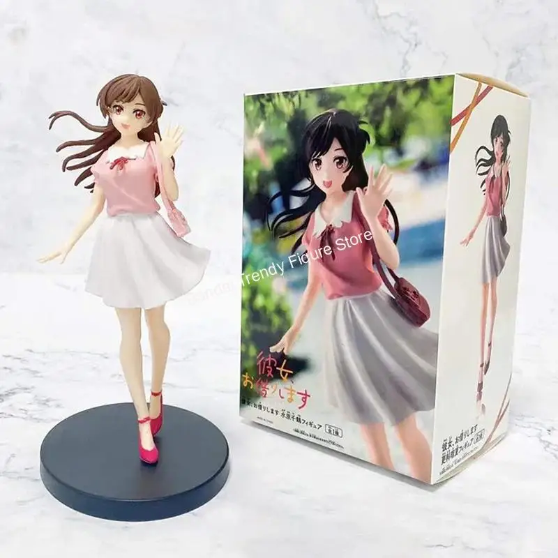 Figura de Anime de 26 cm de Chizuru Mizuhara de Rent A Girlfriend, Figura d