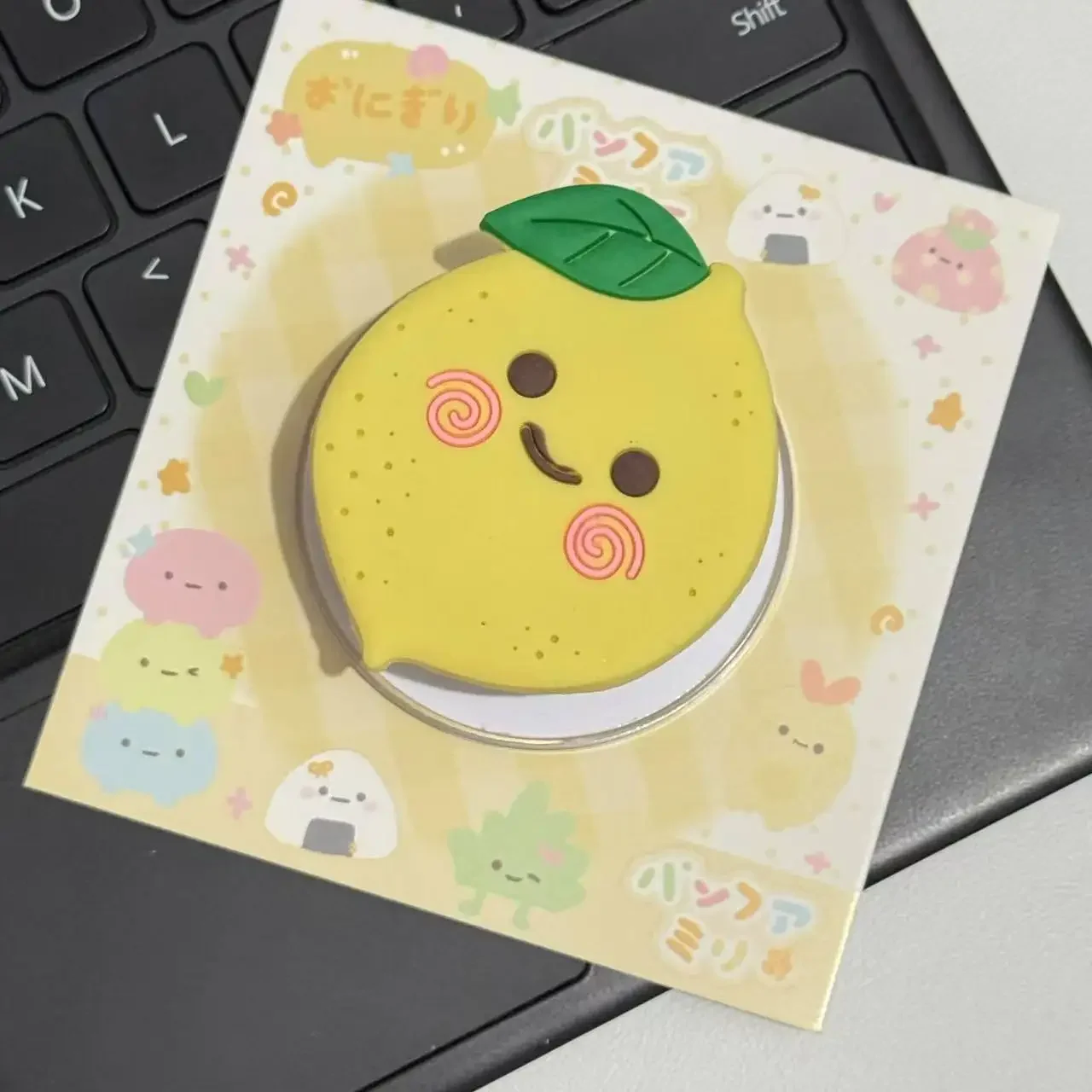 شفط مغناطيسي على شكل فاكهة لطيفة ومناسب لدعم قبضة حامل الهاتف 17 16 15