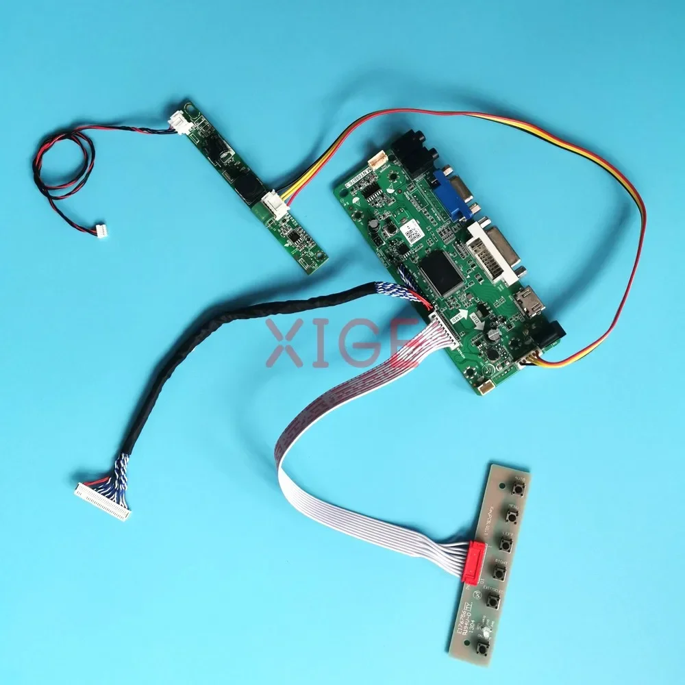 

For LM270WF5 LM270WF6 LM270WF7 Controller Driver Board DIY Kit DVI VGA 1920*1080 27" LVDS 30-Pin HDMI-Compatible Matrix