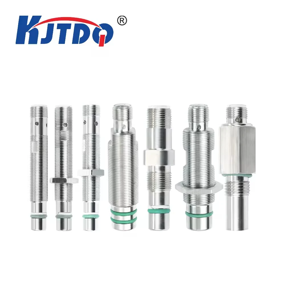 

KJT M12 Flush PNP NPN Sn 1.5/2mm 12V 24V 36V Plug High Pressure Inductive Proximity Sensor Standard Inductive Low Temperature