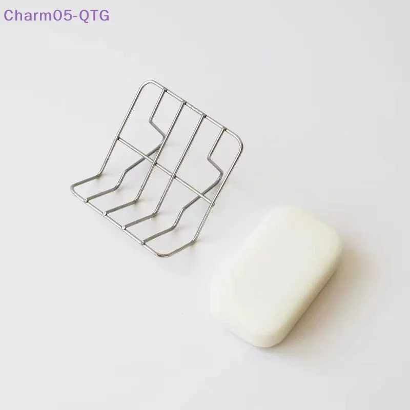 

1Pc Stainless Steel Laundry Soap Shelf Kitchen Dish Rack Household Draining Countertop Basin Soap Holder Bathroom Accessories