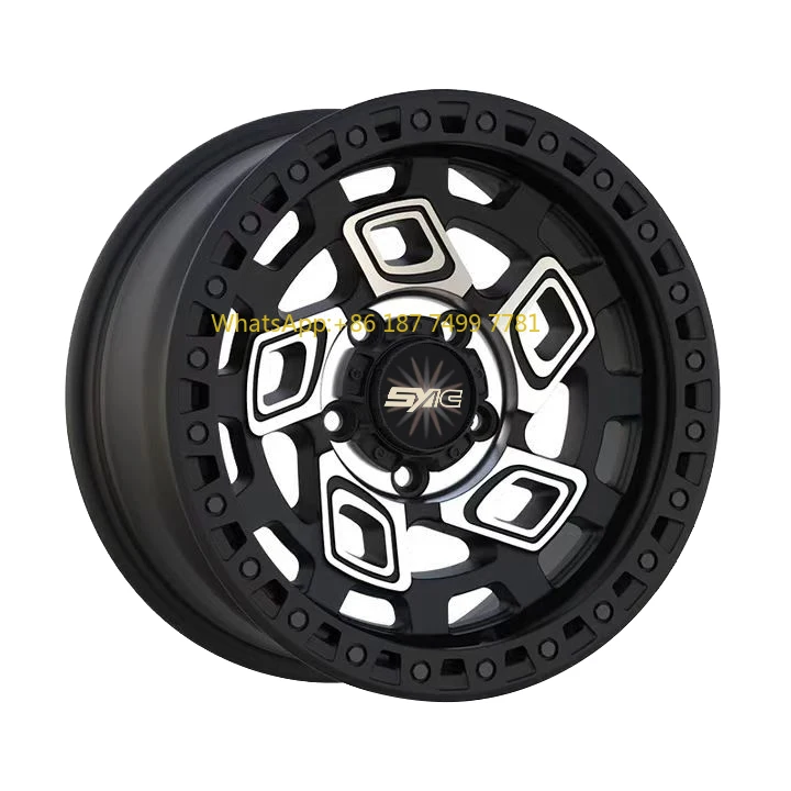 

SYAC Factory Custom Off-road with Beadlock 6061-T6 Forged 18-22 Inch Aluminum Alloy Wheels for Passenger Car