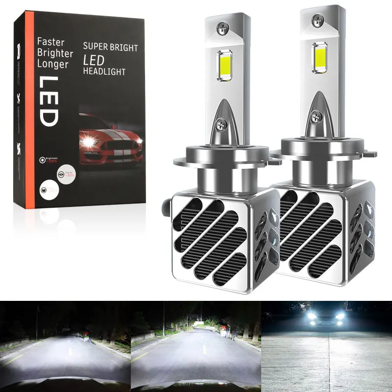 

NEW 120W super power H13 9007 H1 H7 H3 LED Headlight M100 chips h4 led motorcycle bulb h9 h8 h11 Led fog light 9005 9006 hb4 led