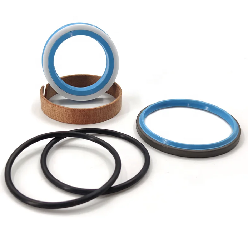 Excavator parts apply for Kobelco SK350 - 8 tensioner cylinder oil seal kit track adjuster chain adjuster kit