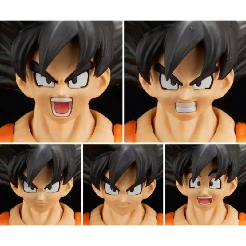 【New】  Bandai FRSE Dragon Ball Black Hair Son Goku Kakarot Assembly Toy Action Figure Model Gift Collection view 6