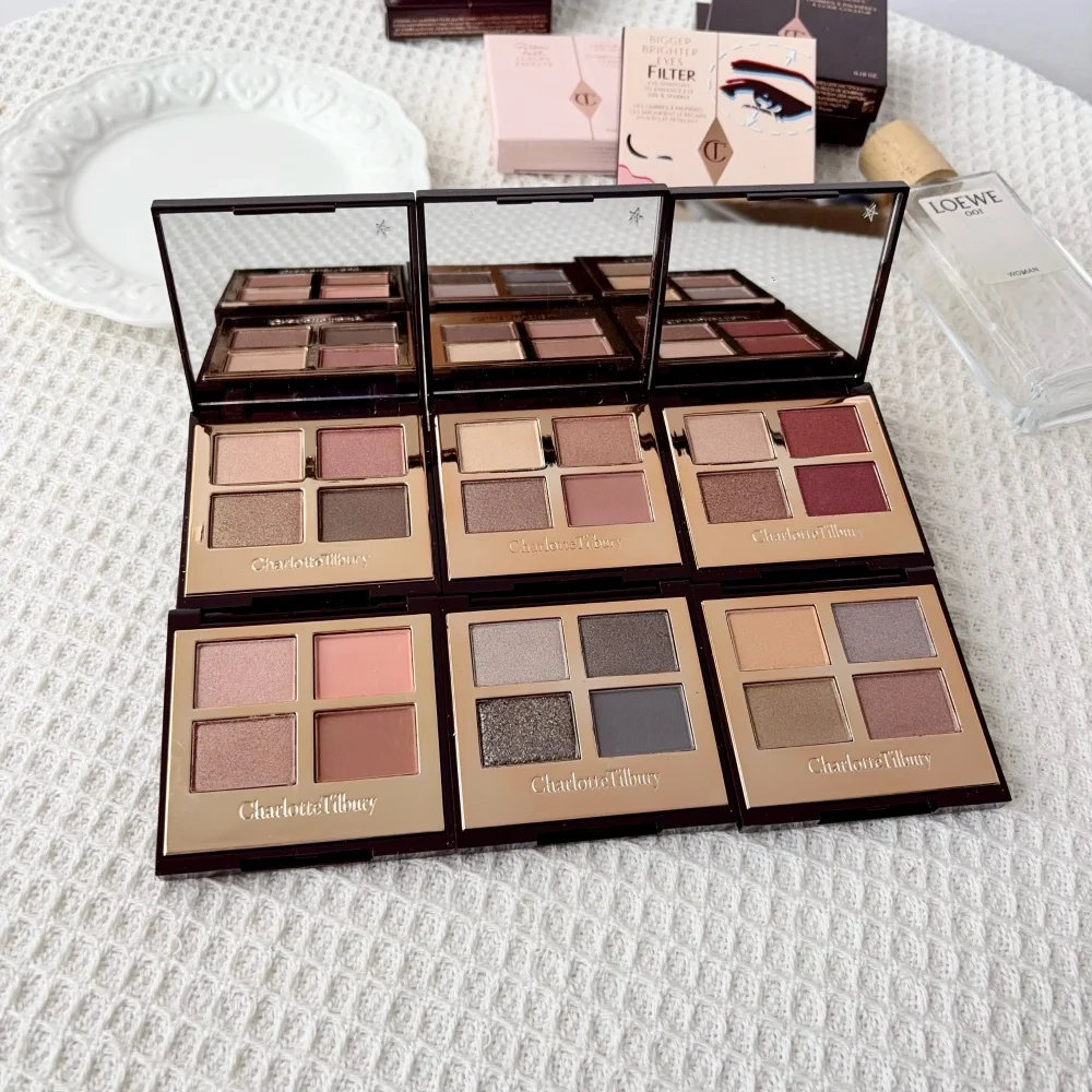 Charlotte Tilbury Luxury Eyeshadow Palette Satin-matte, Shimmer and Metallic Finishes Easy-to-use 4-shade CT Eyeshadow Palette - view 3