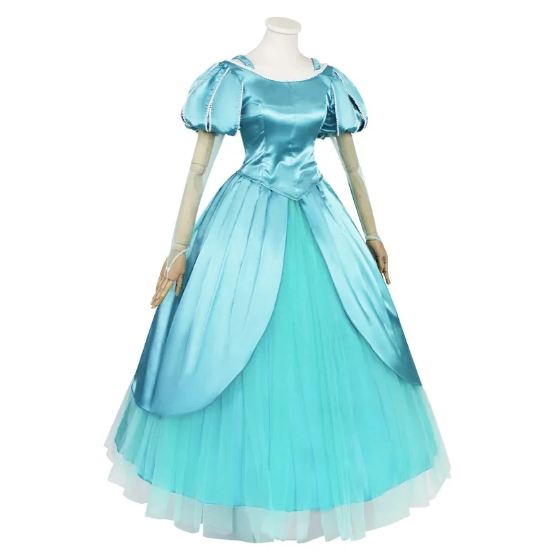 

‌The Little Ariel Dress Green Cosplay Costumes Anime Character Halloween Costume Performance Clothing for Women hf5]]