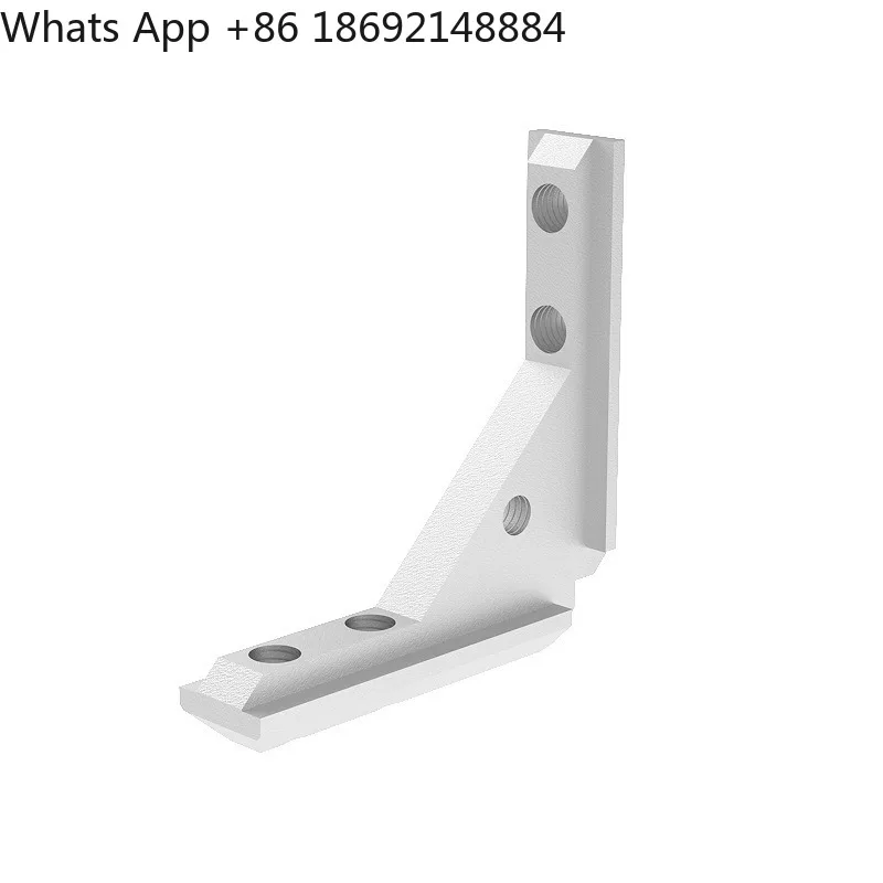 2020 3030 4040 Profile door frame universal corner groove connector, panel mounting plate corner groove fixture