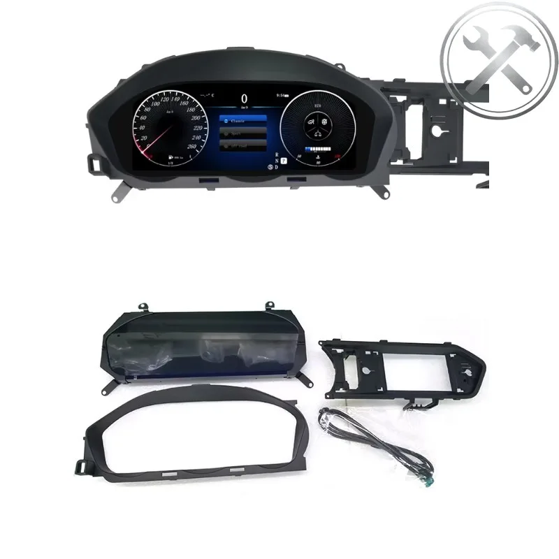 

MEKEDE 12INCH 1920720 LHD LINUX System HD Screen Wireless Car‑play LCD Dashboard Speedometer Digital Cluster Auto Parts for C