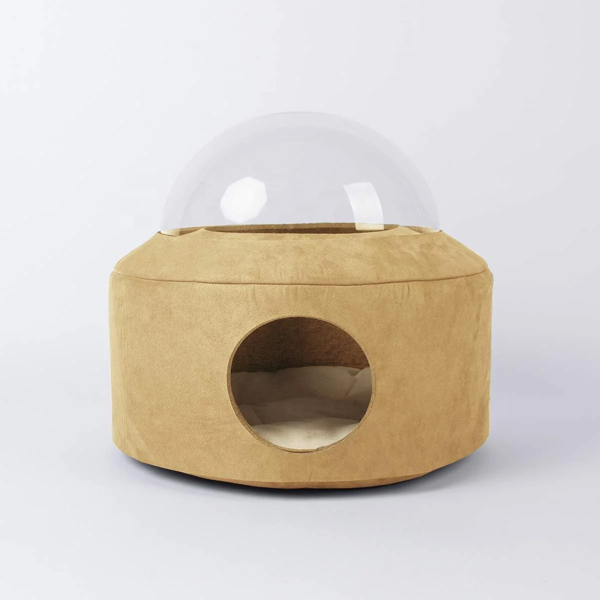 

Cat House Space Capsule Skylight Design Removable and Breathable Cat Nest