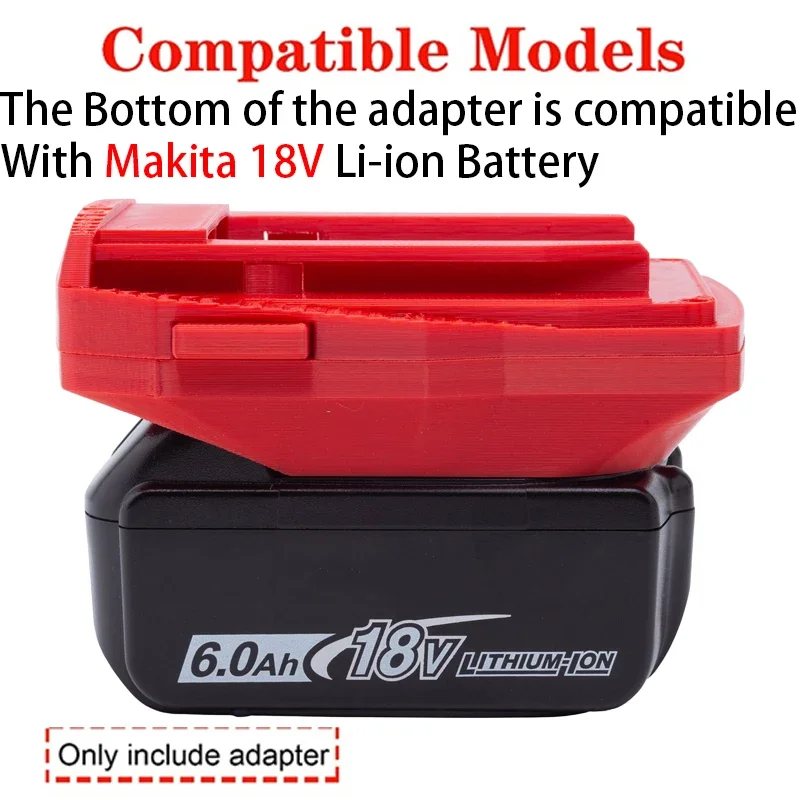 Adaptador/conversor de bateria para ferramentas de íon-lítio Hilti 22V B22 CPC para Makita 18V Adaptador de bateria de íon-lítio Acessório de ferramenta elétrica