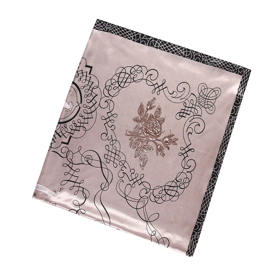 New Rich Tree Brand Winter Silk Scarf Women Neckerchief Female Kerchief Fashion Bandanna Scarves Handkerchief For Ladies