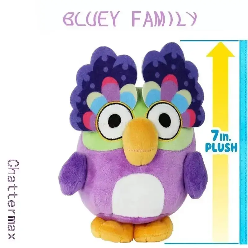 Bluey Bingo Family Friend Stuffed Toys Cartoon Anime Figures Plush Toy Doll Bedroom Decoration Kawaii Children Birthday Gifts