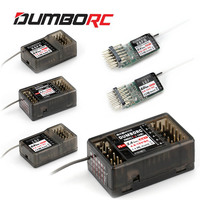 DUMBORC 2.4G Receiver X6F X6FG X6DC X6DCG 6CH Radio Remote Controller for X4 X5 X6 X6P Transmitter RC 1/8 1/10 1/12 Car Axial