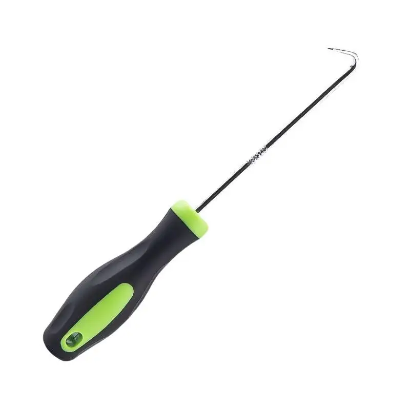 1 gancho metálico en forma de U de alta resistencia para herramienta de aflojamiento de césped, perfecto para desmalezar y remover la tierra, con una estructura robusta.