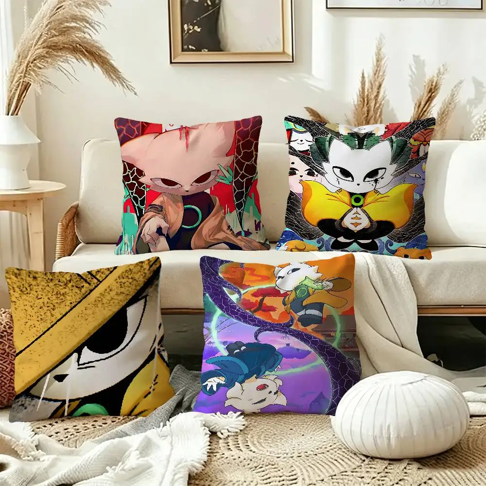 Game N-Nine Sols Cushion Cover Inches Farmhouse Decor Home Throw Pillow Covers for Couch Decorations