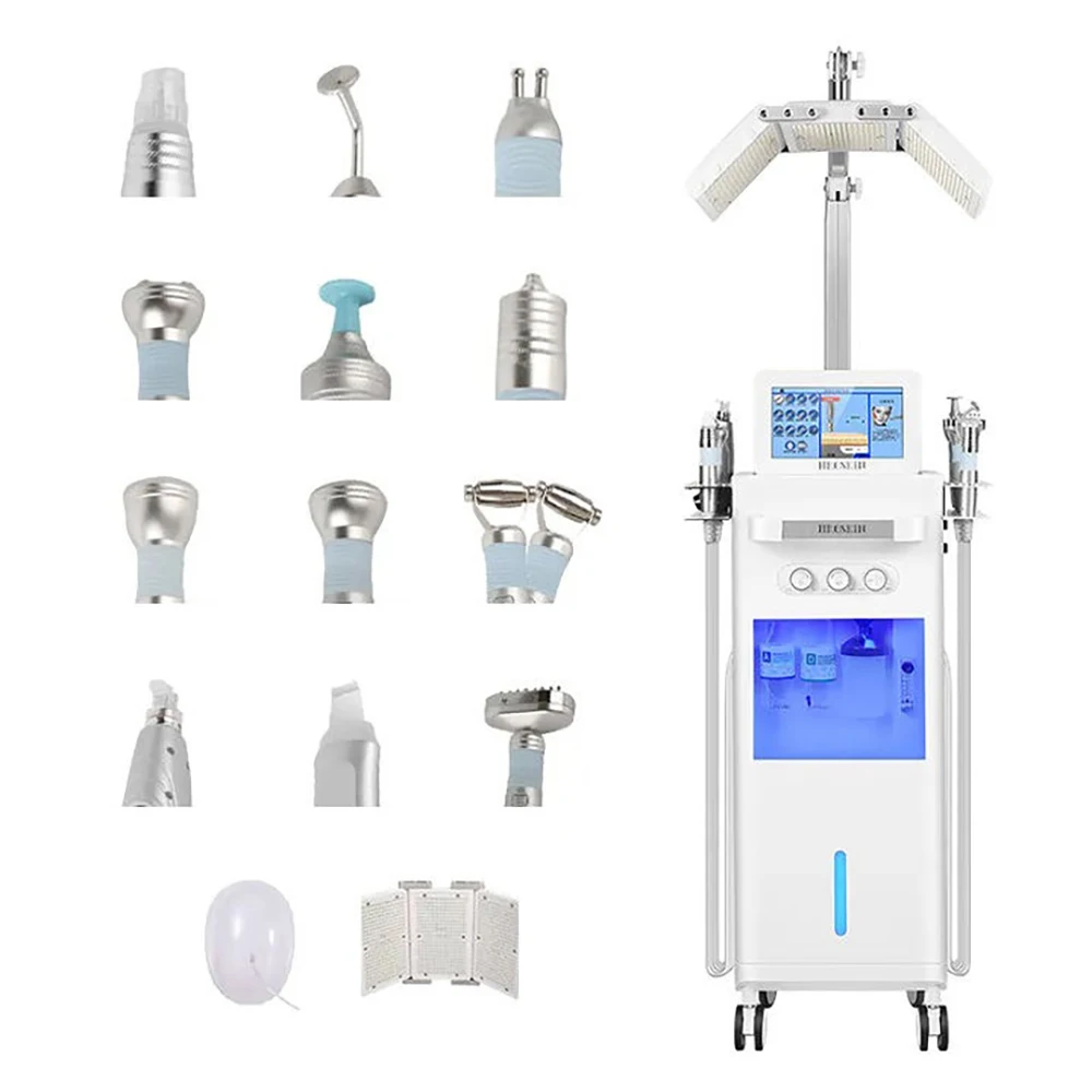 Hydro beleza sistema de pele máquina facial hidrodermoabrasão máquina jato oxigênio cuidados com a pele máquina hidrafacial