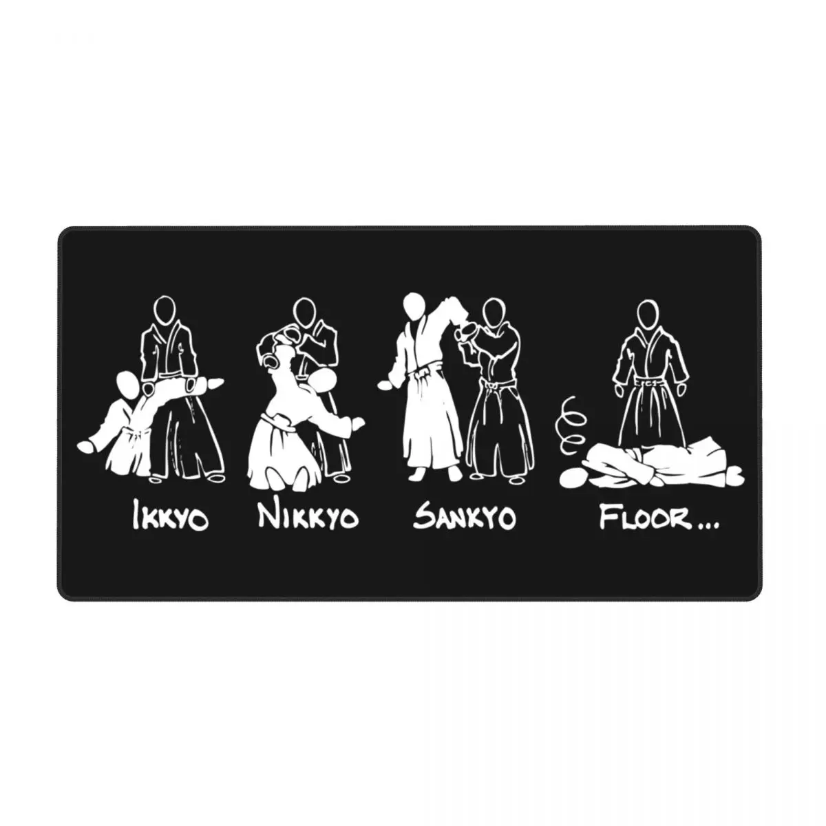 Aikido Gaming Mouse Pad Office Carpet Nikkyo Sankyo Floor XL Fabric Mousepad for Gamers