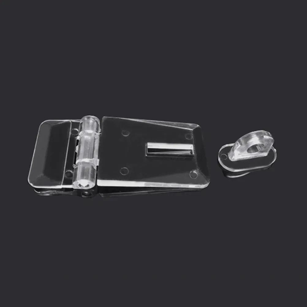 

12 комплектов прозрачных защелок для шкатулок для украшений, маленькие замки-пряжки, сменные декоративные аксессуары для шкатулок, защелки-пряжки