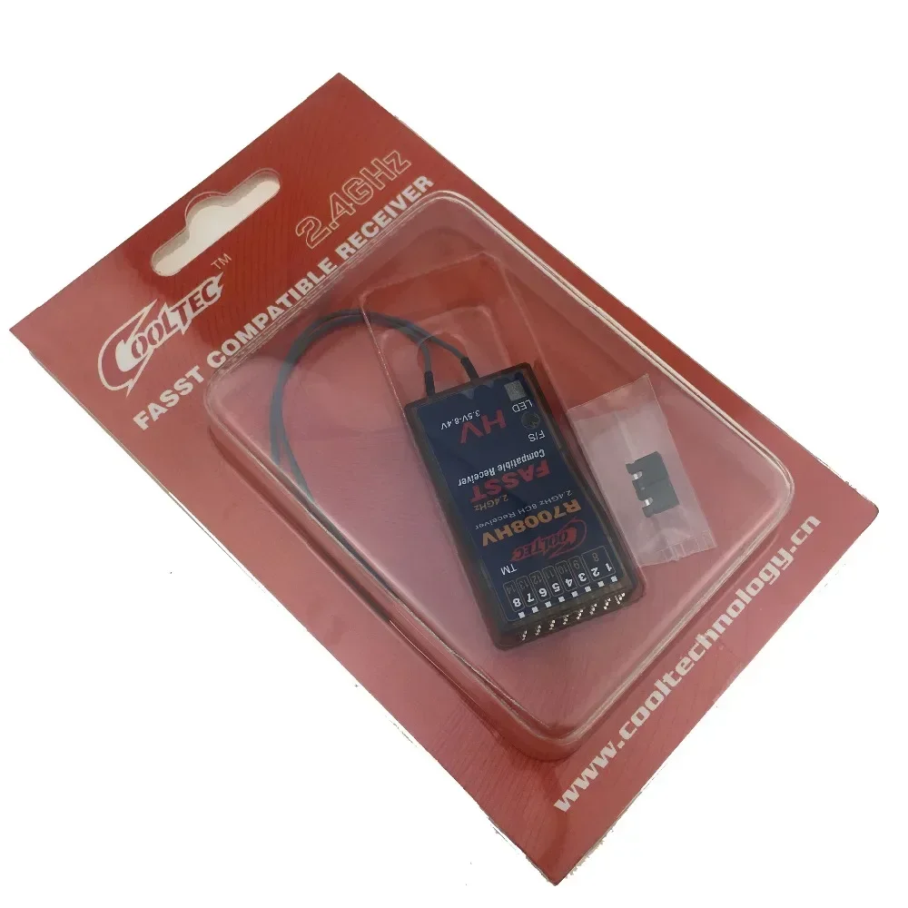 Cooltec R7008HV 2.4G 8CH-13CH Receiver Compatible with FUTABA FASST RC Multicopters