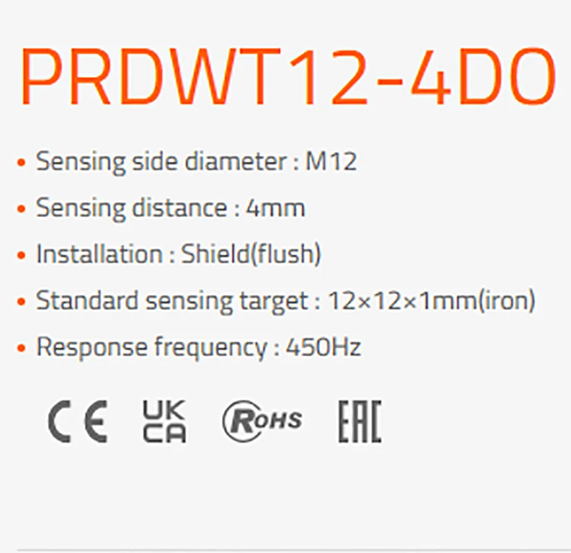 Autêntico interruptor de proximidade Autonics AUTONICS original PEDCM12-8DP PED08-4DN