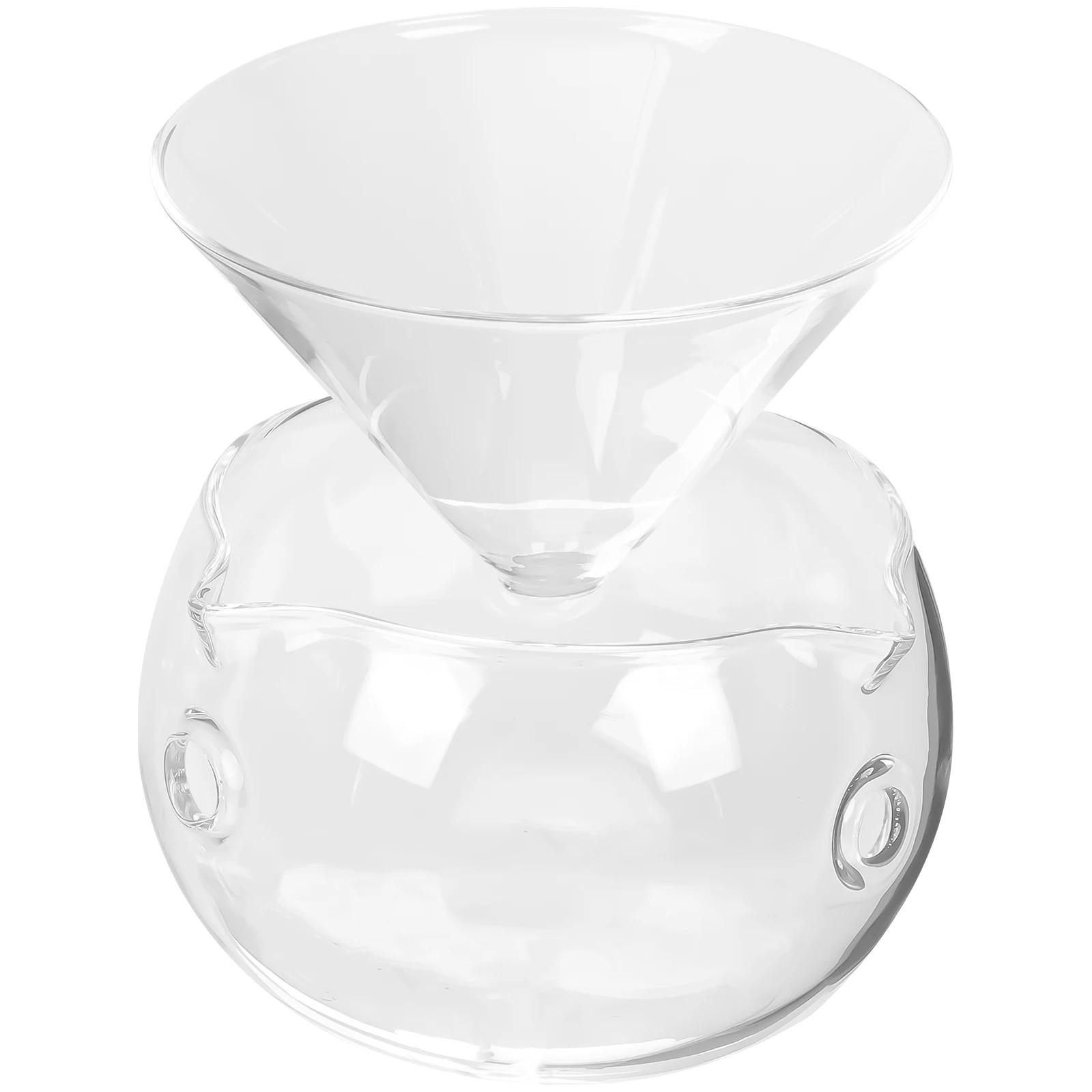 

1Set Transparent Glass Salad Bowl Household Food Serving Bowl Ice Chamber Container for Bar Ice Chamber Bowl,glass Salad Bowls
