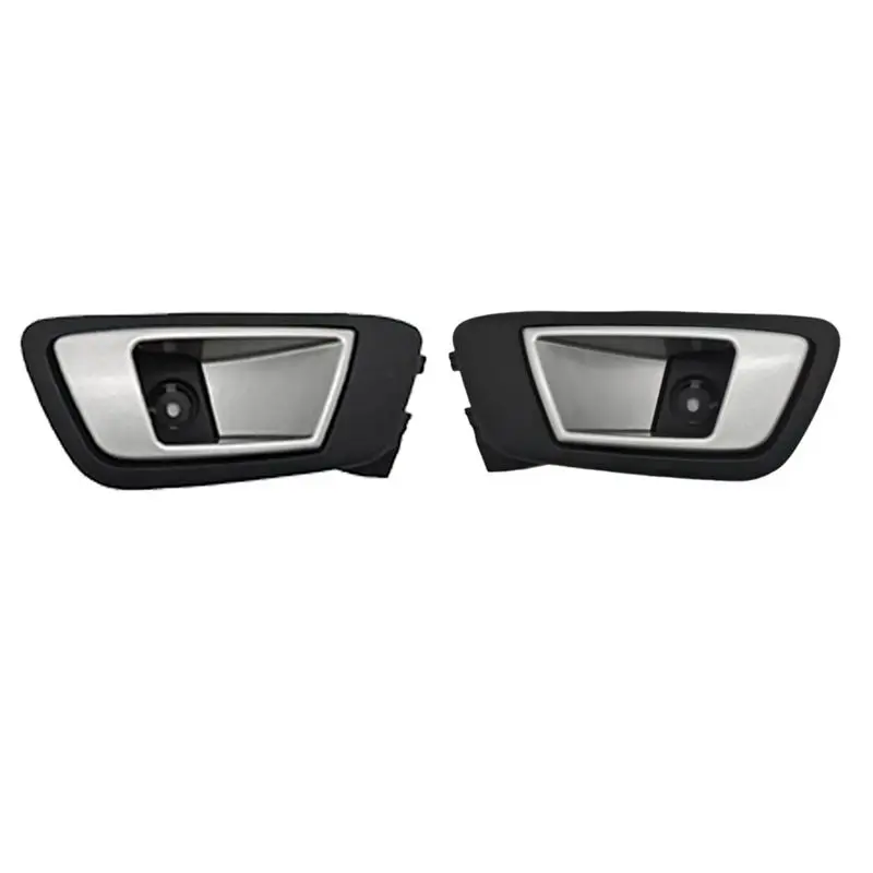 【 Store!!】 Car Rear Inner Door Handle Assembly Inner Pull Handle 8A61-A22601 8A61-A22600 For Ford Fiesta 2009-2014