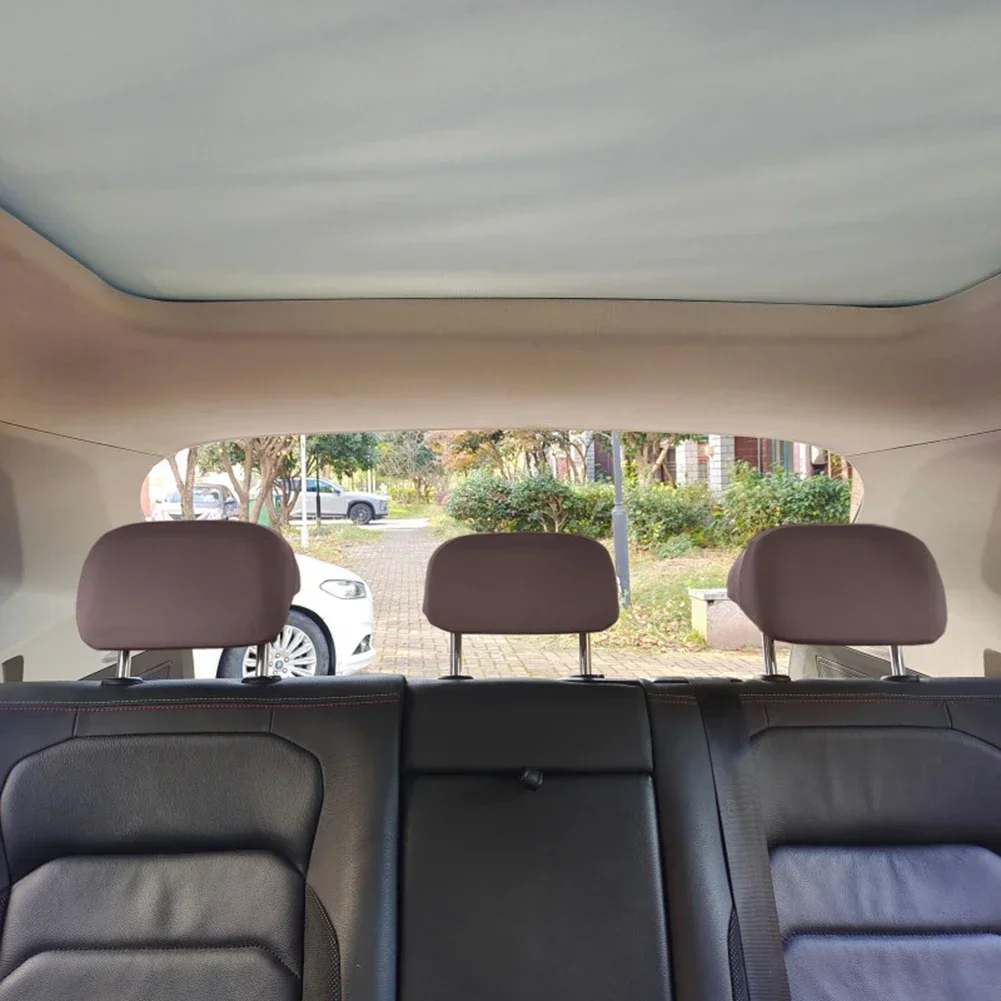 Cover Headrest Cover 20cm X 22cm Full Coverage Grey High Elasticity Universal Universal Fitment Beige Brown Car Truck Parts