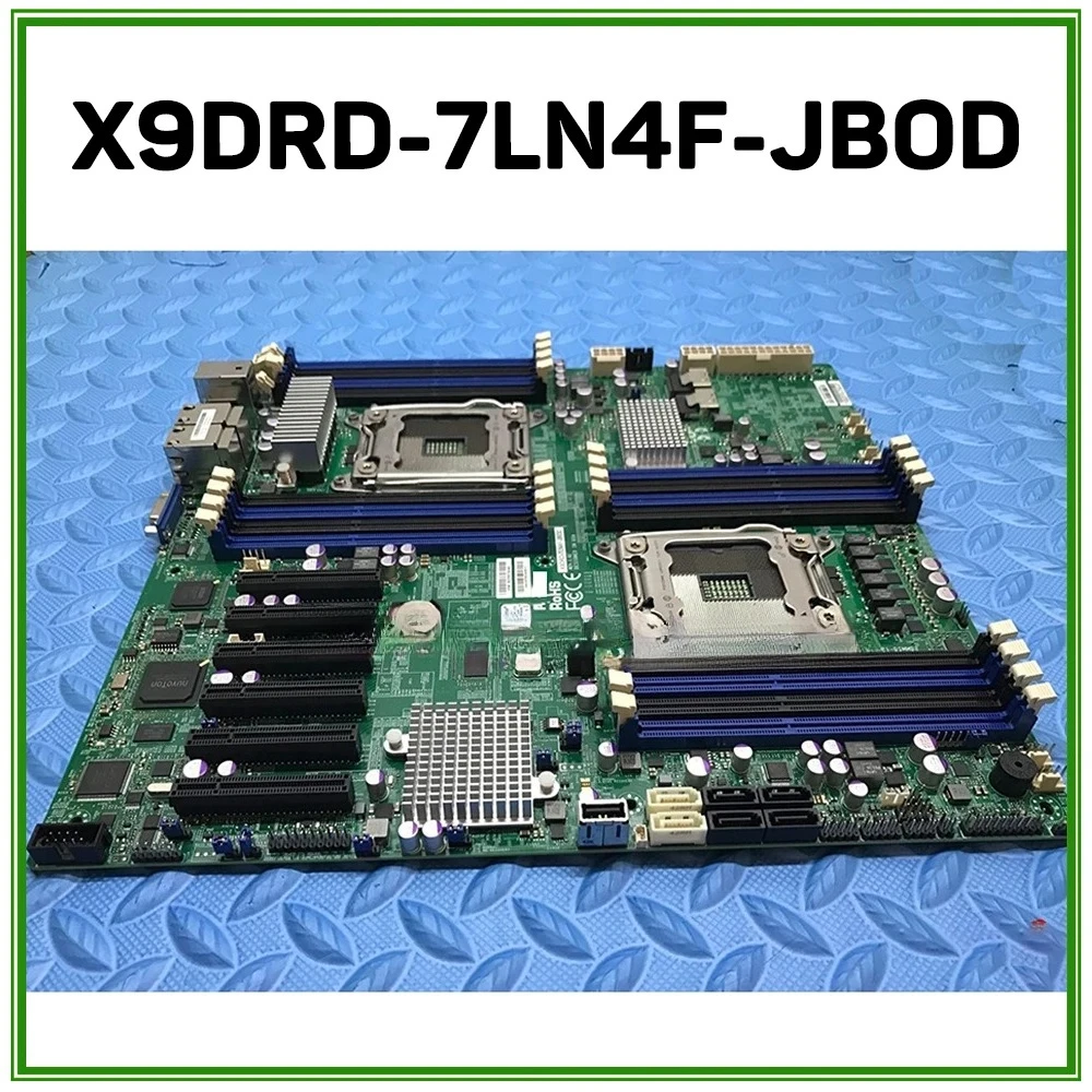 X9DRD-7LN4F-JBOD For Supermicro Server Motherboard E5-2600 Family ECC LGA2011 DDR3 Expansion Slots: 6 (x8) PCI-E 3.0