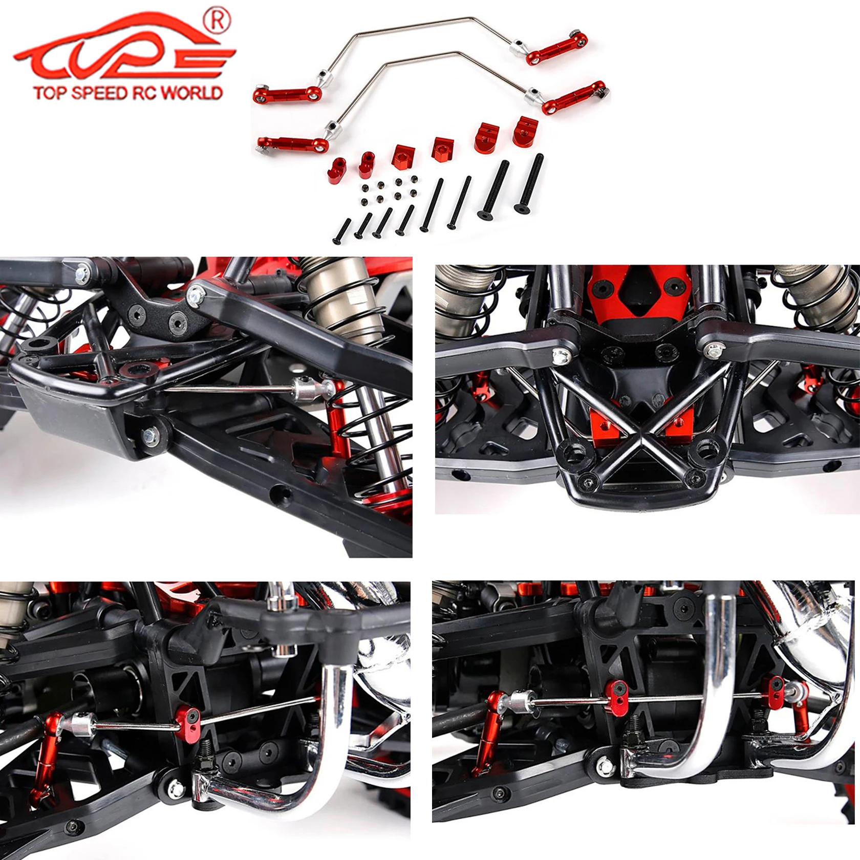 

Nylon or Alloy Sway Bar Kit or Spare Part for 1/5 HPI Rofun Rovan King Motor BAJA 5B 5T 5SC SS Truck Rc Car Parts