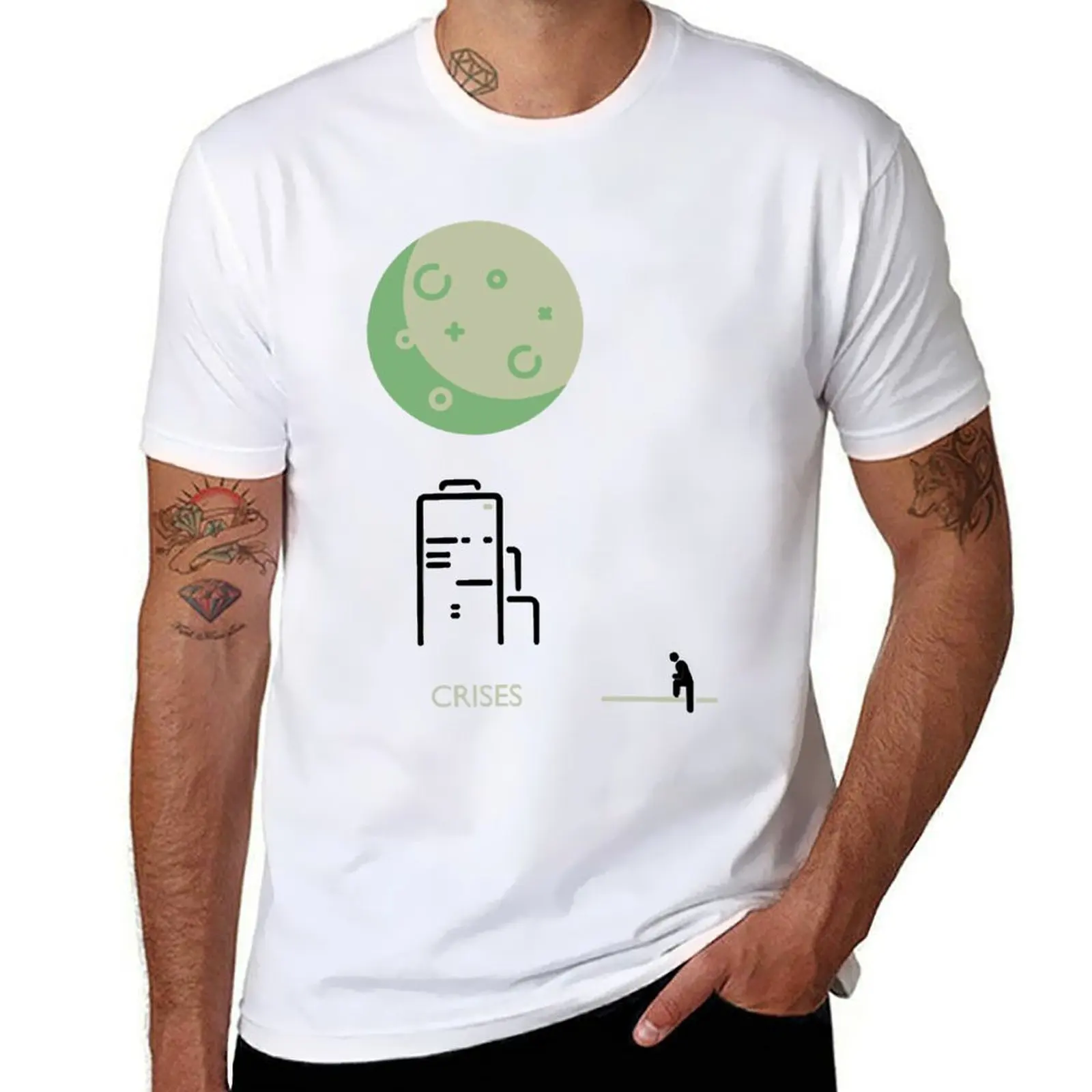 

Crisis - Mike Oldfield T-Shirt man tshirt graphic t shirts for man T-Shirt