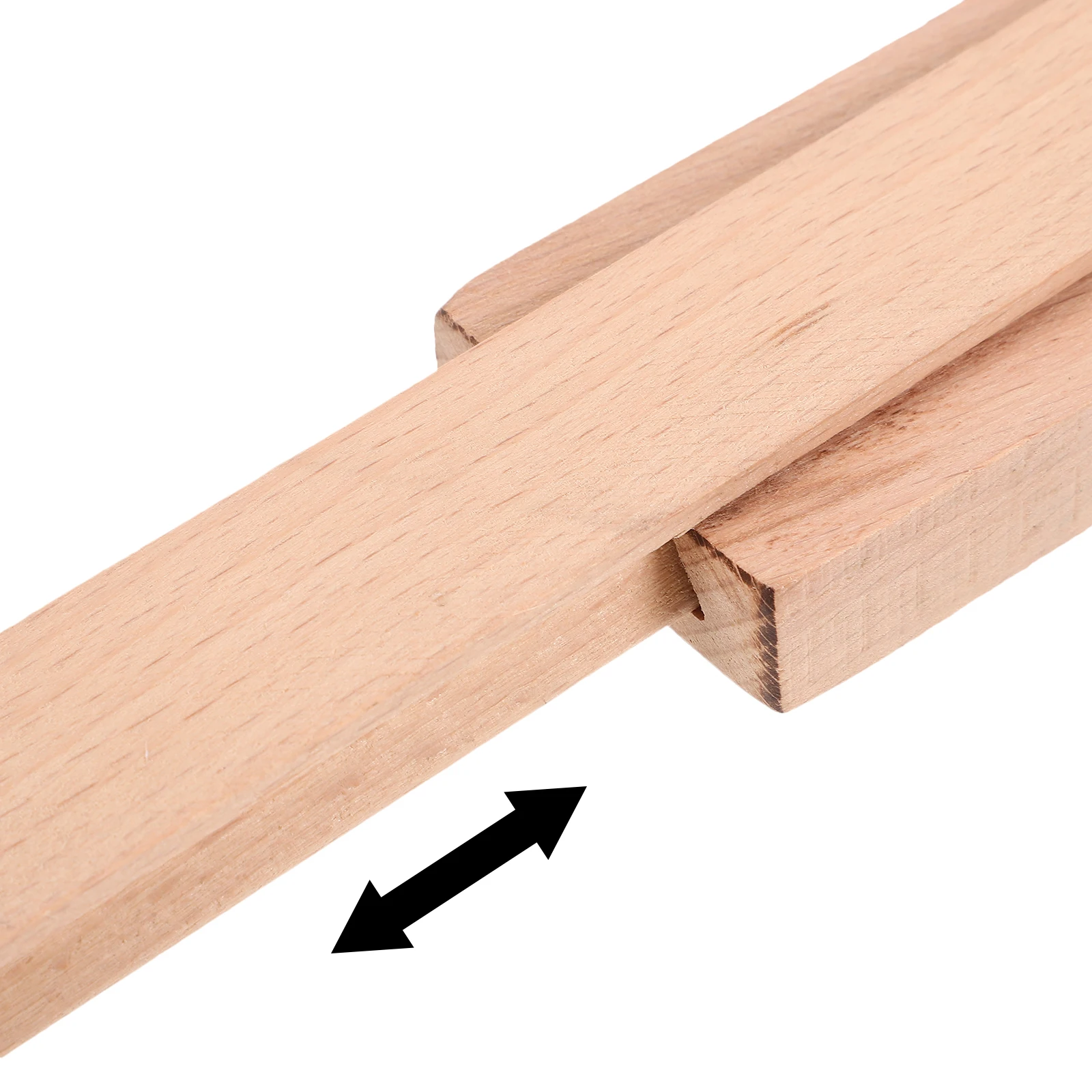 Chinese Style Drawer Slides Replacement Wooden Mounted Bottom Mounted Dresser Rails Bearing Close Sliding for Furniture