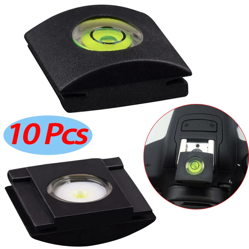 10 PCS Protect Hot Shoe Bubble Spirit Level Cover Cap For Canon Nikon Pentax DSLR Camera