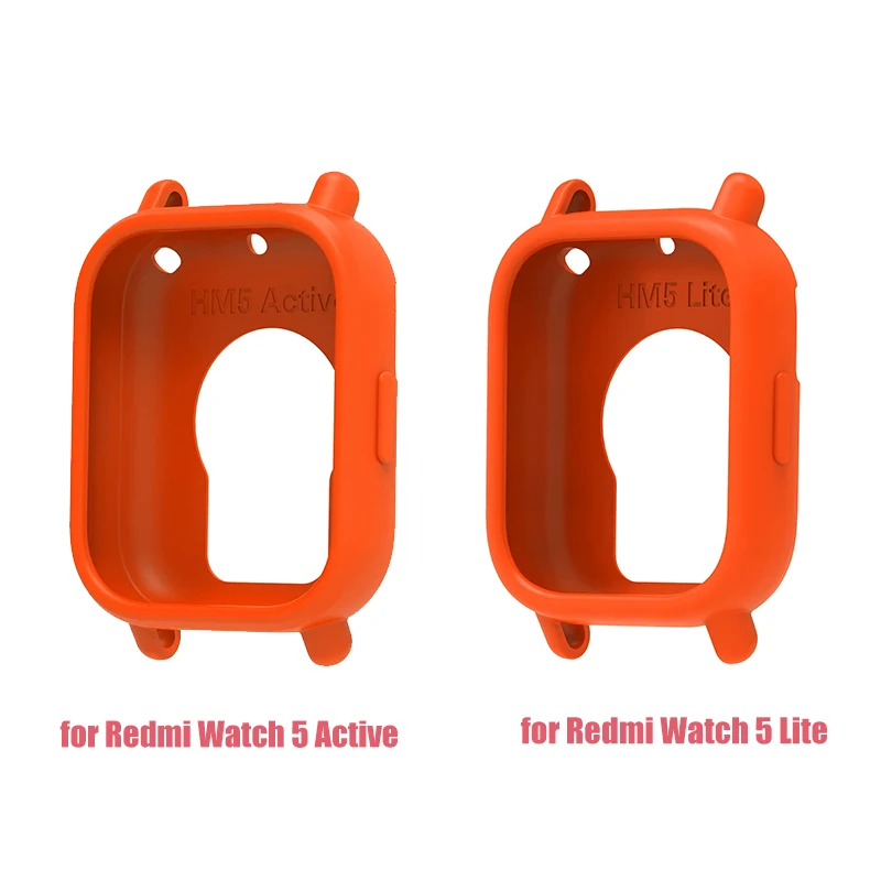 Gravierte Silikonhülle + Armband für Redmi Watch 5 Lite/5 Active, Ersatzarmband, Smart Watchband, Schutzhülle, Correa – Detail 3