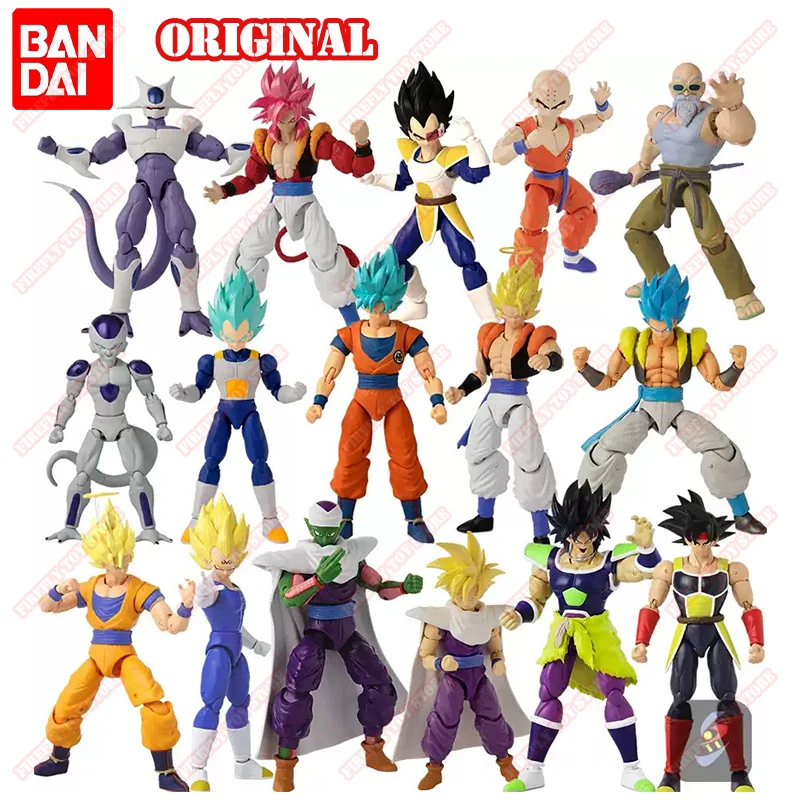

BANDAI ORIGINAL DRAGON BALL SUPER DRAGON STARS In Stock Movable MINI Frieza Son Goku Vegeta Anime Figures Action Model Toys