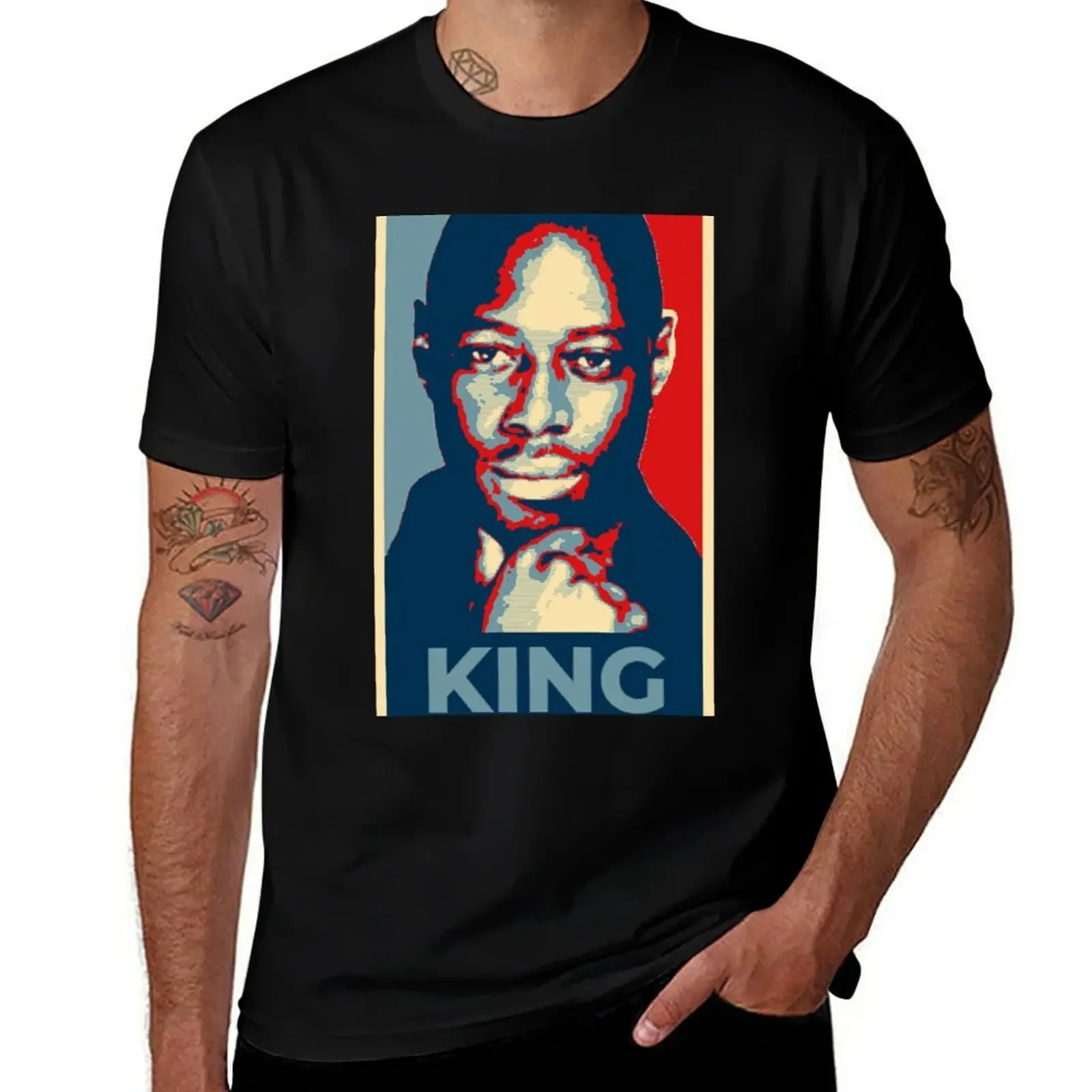 Ledley King - Hope T-Shirt plain summer tops mens clothes