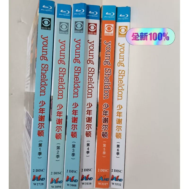 Junior Sheldon Season 1-6 Brand New Unopened Box Blu-ray