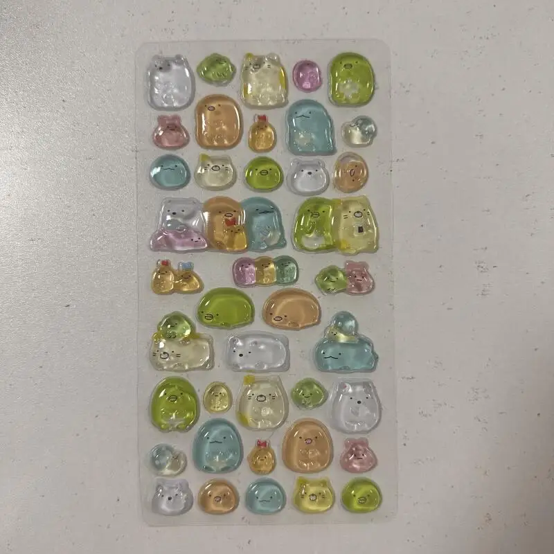 Sumikkogurashi Cartoon Spot Relief Stickers Diy Toys for Anime Peripherals Creative Decoration Birthday Gifts for Boys and Girls view 2