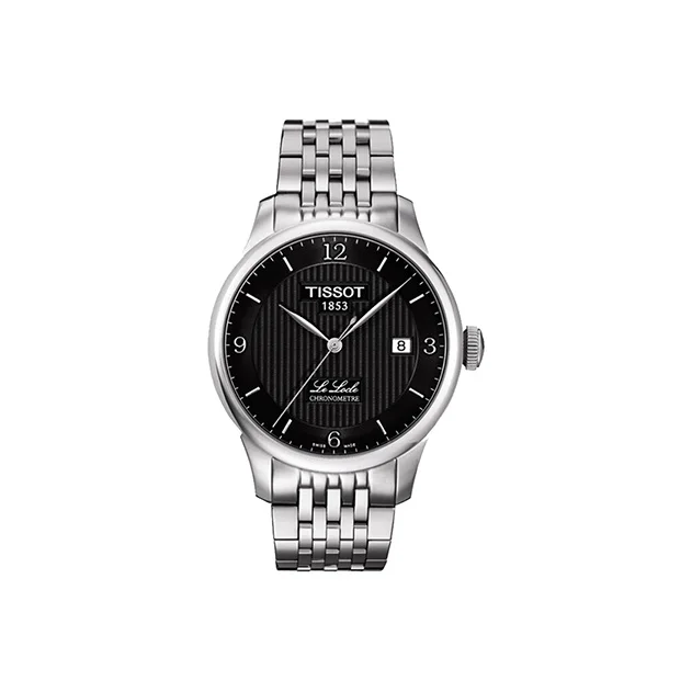 TISSOT Le Locle Collection Automatic Mechanical Movement Men's Watches Watch 39mm Black Dial T006.408.11.057.00