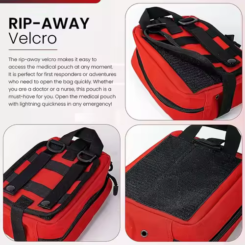 Tactical First Aid Bag Survival Pouch Outdoor Medical Box Large Size SOS Bag/PackageMedical Kit Bag Molle EMT Emergency - Image 4