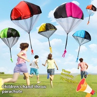 Children's Hand Throwing Parachute Toy Tangle Outdoor Flying Parachute Men's Outdoor Toy Easter Basket Stuffers Children's Gift
