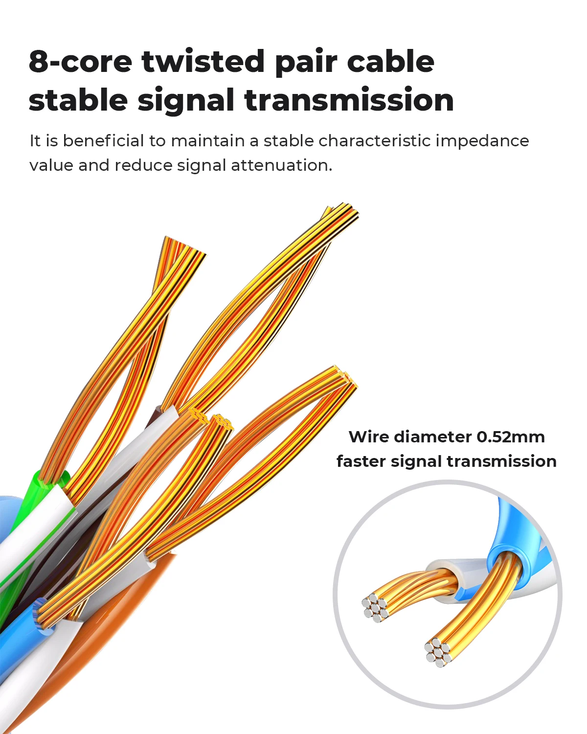 H.View 18M 30M 40M 50M Ethernet ağ kablosu Rj45 yama açık su geçirmez kablo teller Cctv Poe Ip kamera sistemi için