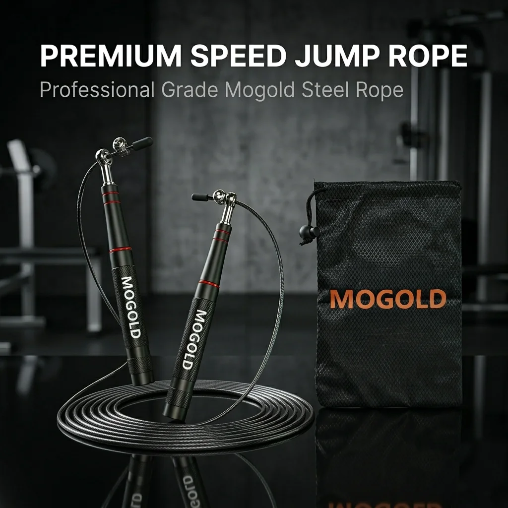 Steel Wire Skipping Rope Fitness Sports Equipment Bearings Skipping Rope Middle School Students Training Aluminum Alloy