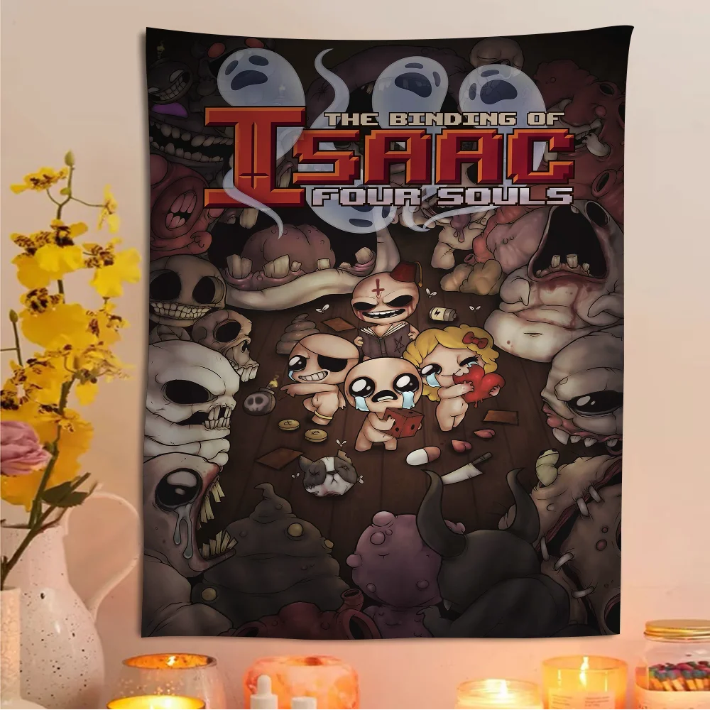 Binding Of Isaac DIY Wall Tapestry for Living Room Home Dorm Decor Wall Art Decor